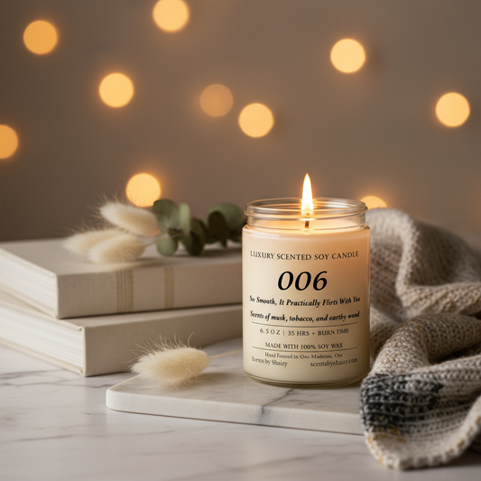 006 Soy Candle - Luxury Lit Candle