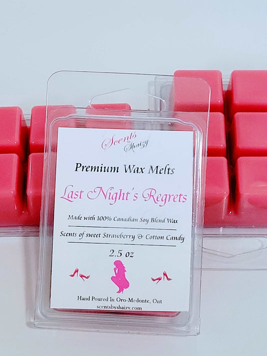 Last Night's Regrets Wax Melt 💋 - Scents By Shaizy