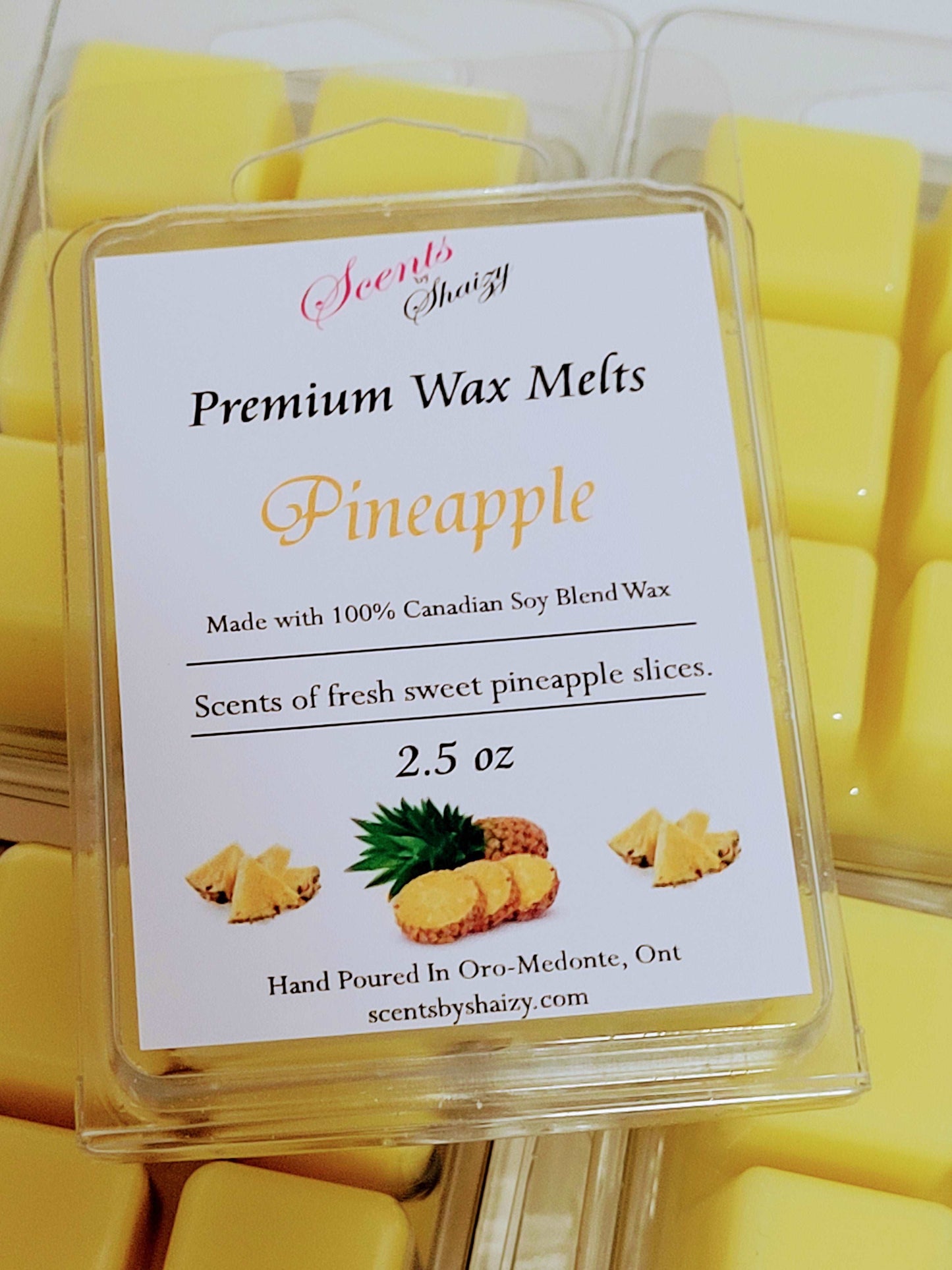 Pineapple Wax Melt ๐ - Scents By Shaizy