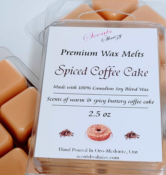 Spiced Coffee Cake Wax Melt ☕ - Scents By Shaizy