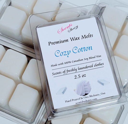 Cozy Cotton Wax Melt ๐งบ - Scents By Shaizy