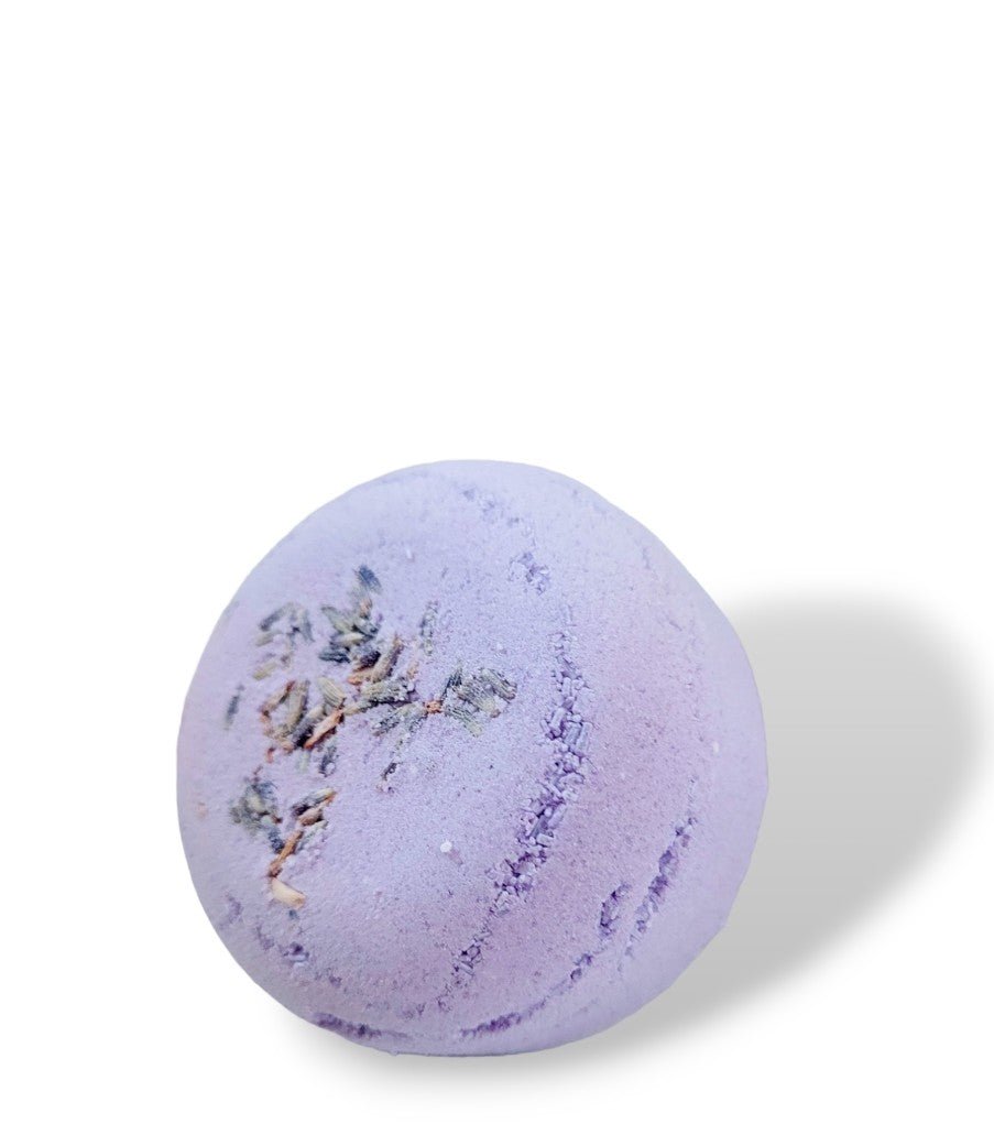 Lavender Bath Bomb infused with Essential Oils - Scents By Shaizy
