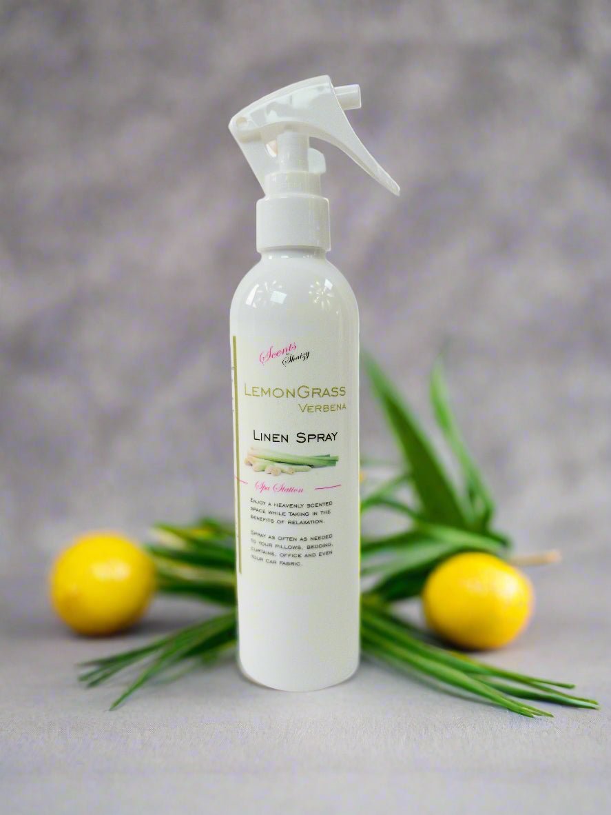 Lemongrass Verbena Linen Spray 🍋 - Scents By Shaizy