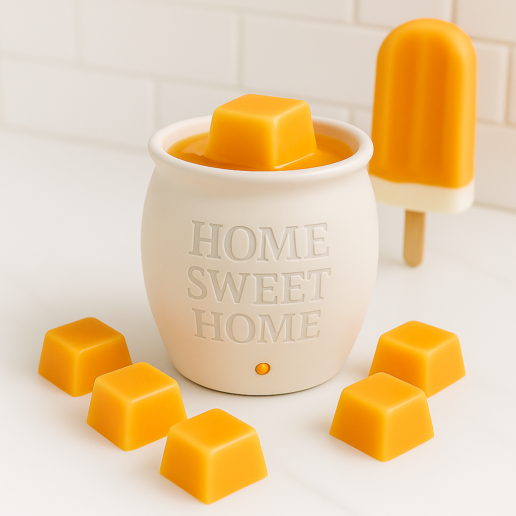 Orange Ooze Wax Melt