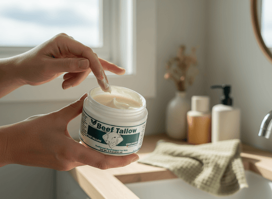 Made in Ontario Canada - 100% pure beef tallow skincare product