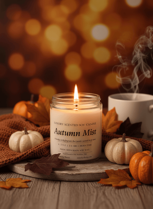 Autumn Mist Soy Candle - Scents By Shaizy