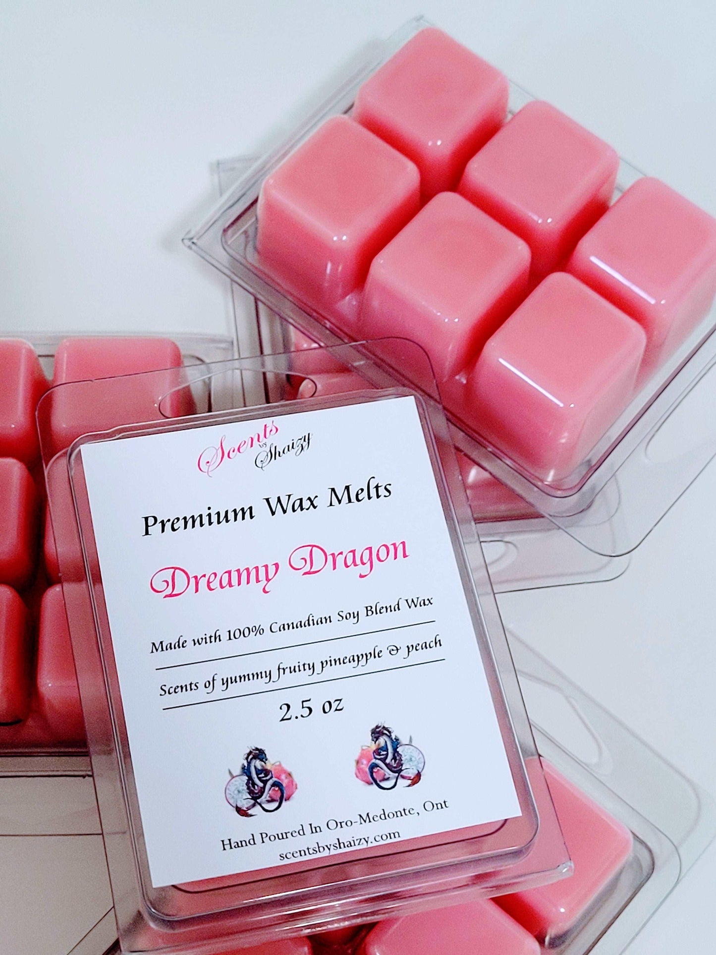 Dreamy Dragon Wax Melt 🍍🍑 - Scents By Shaizy
