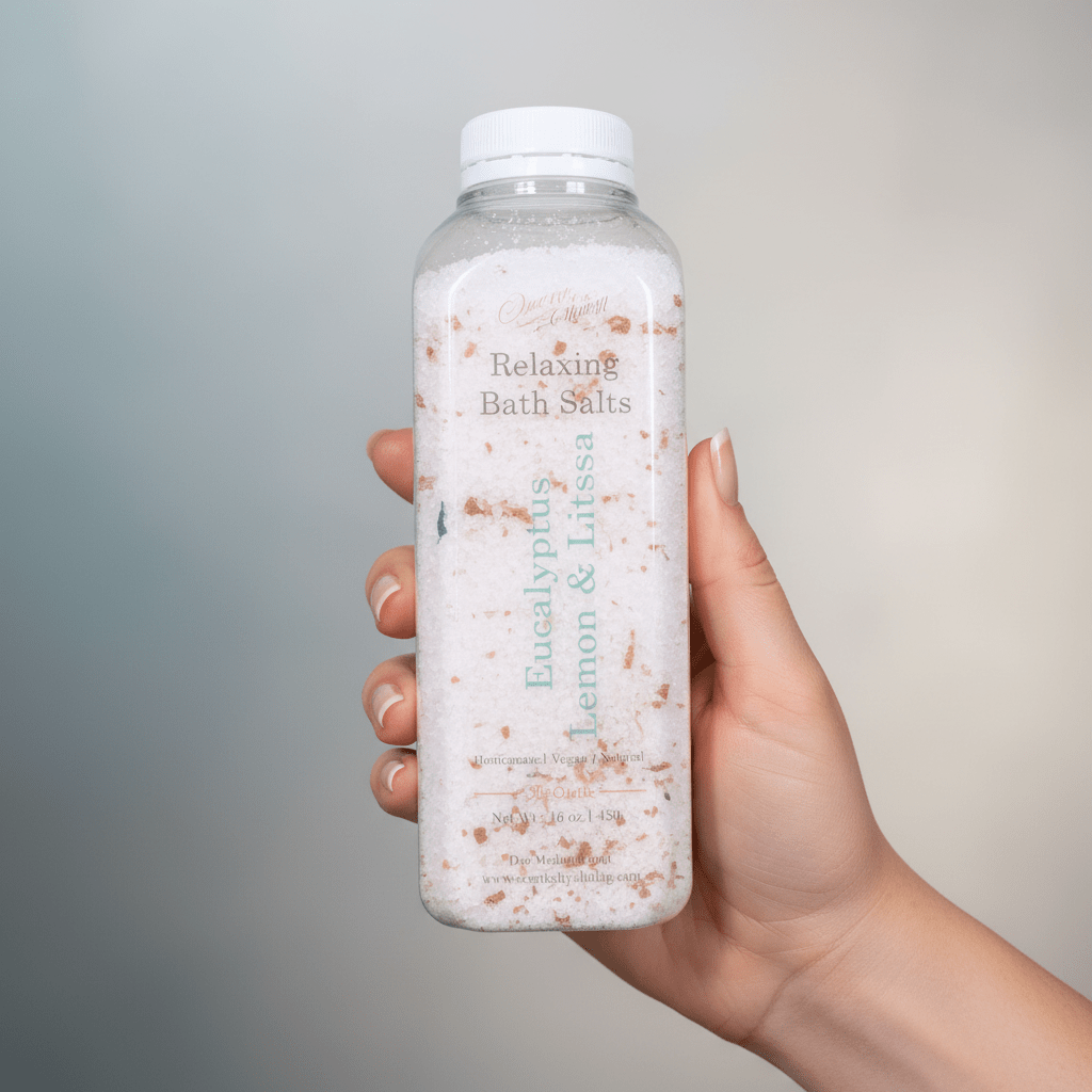 Eucalyptus, Lemon & Litsea Bath Salts - Scents By Shaizy
