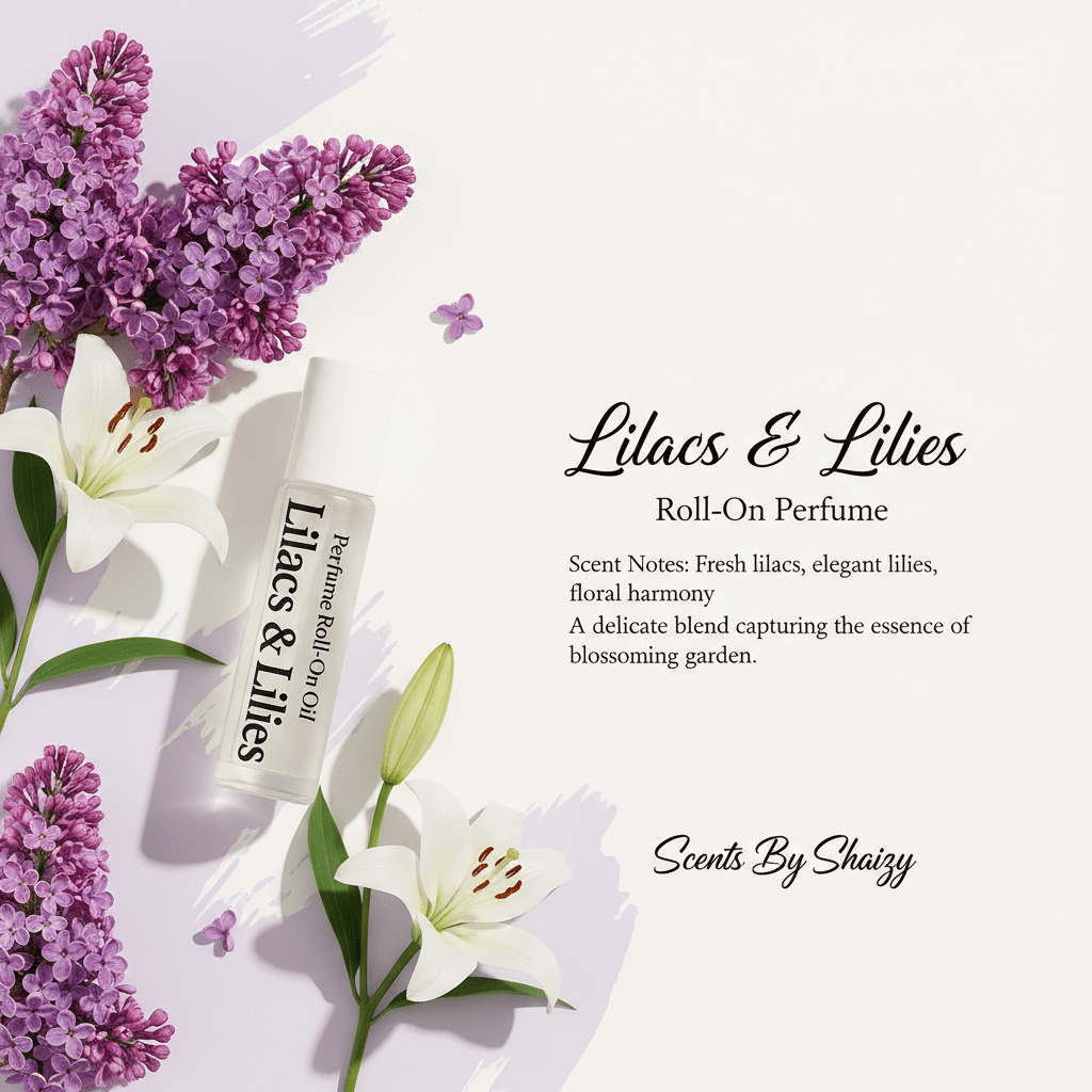 Lilacs & Lilies Roll - On Perfume - Scents By Shaizy
