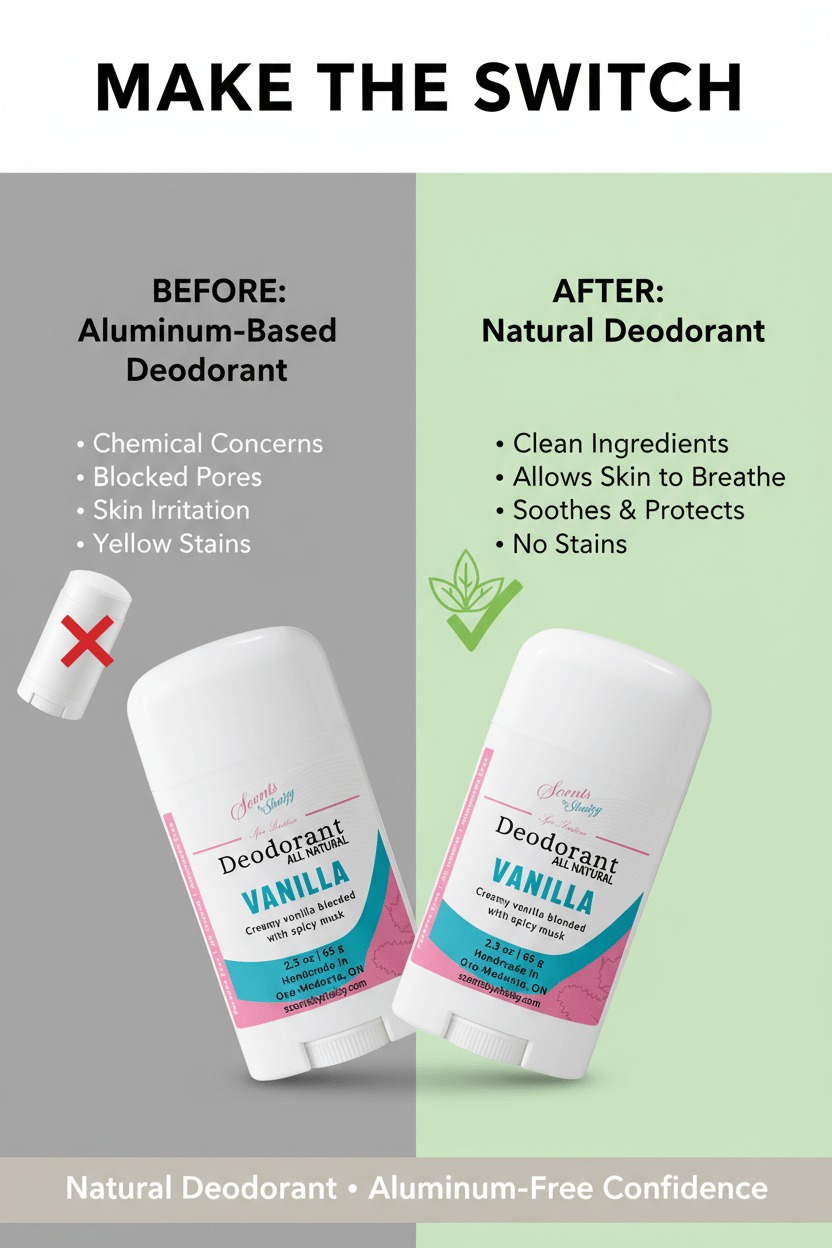 Natural Deodorant - Scents By Shaizy