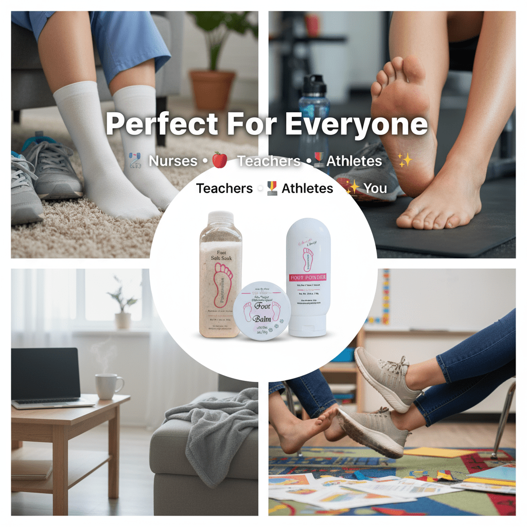 Foot Care Bundle - Complete Pampering Set - Scents By Shaizy