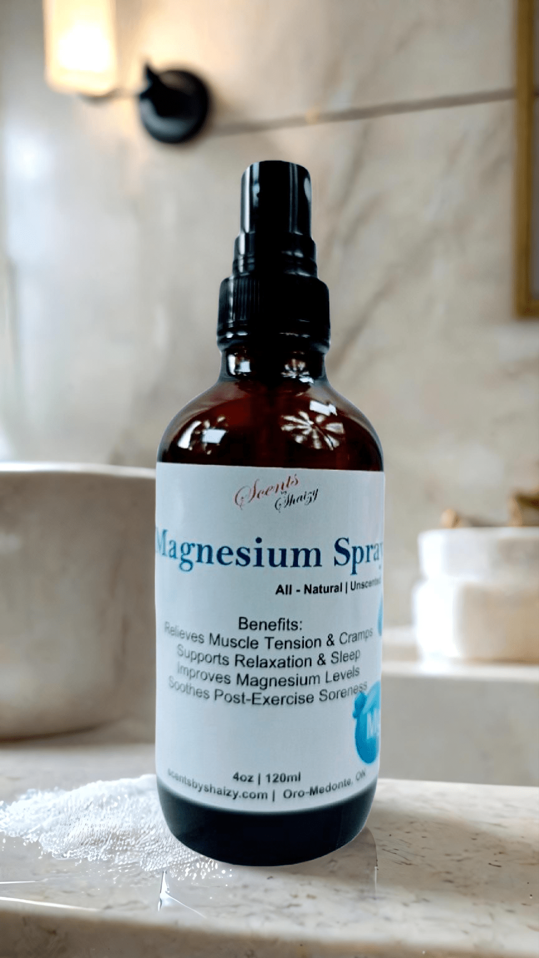 Magnesium Spray - Scents By Shaizy