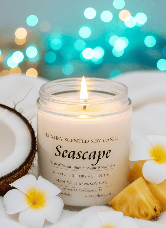 Seascape Soy Candle - Scents By Shaizy