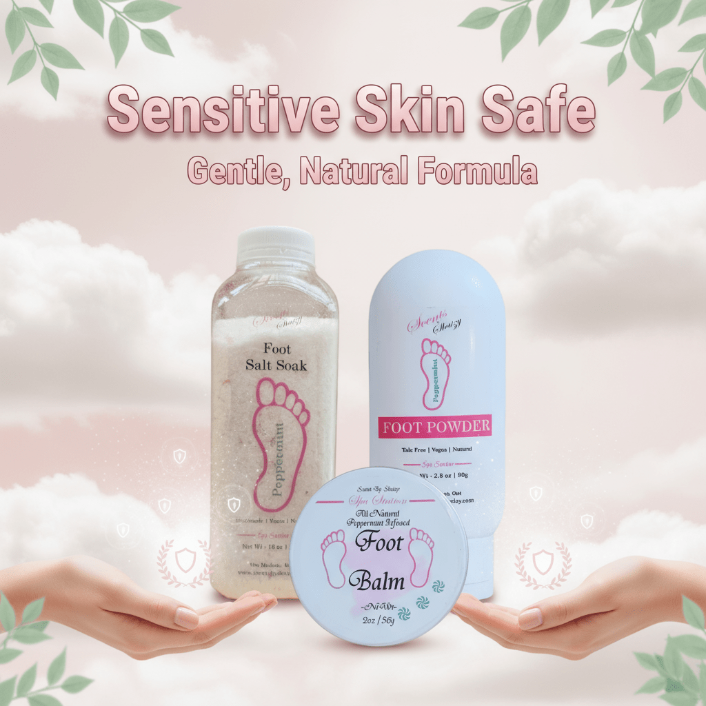 Foot Care Bundle - Complete Pampering Set - Scents By Shaizy