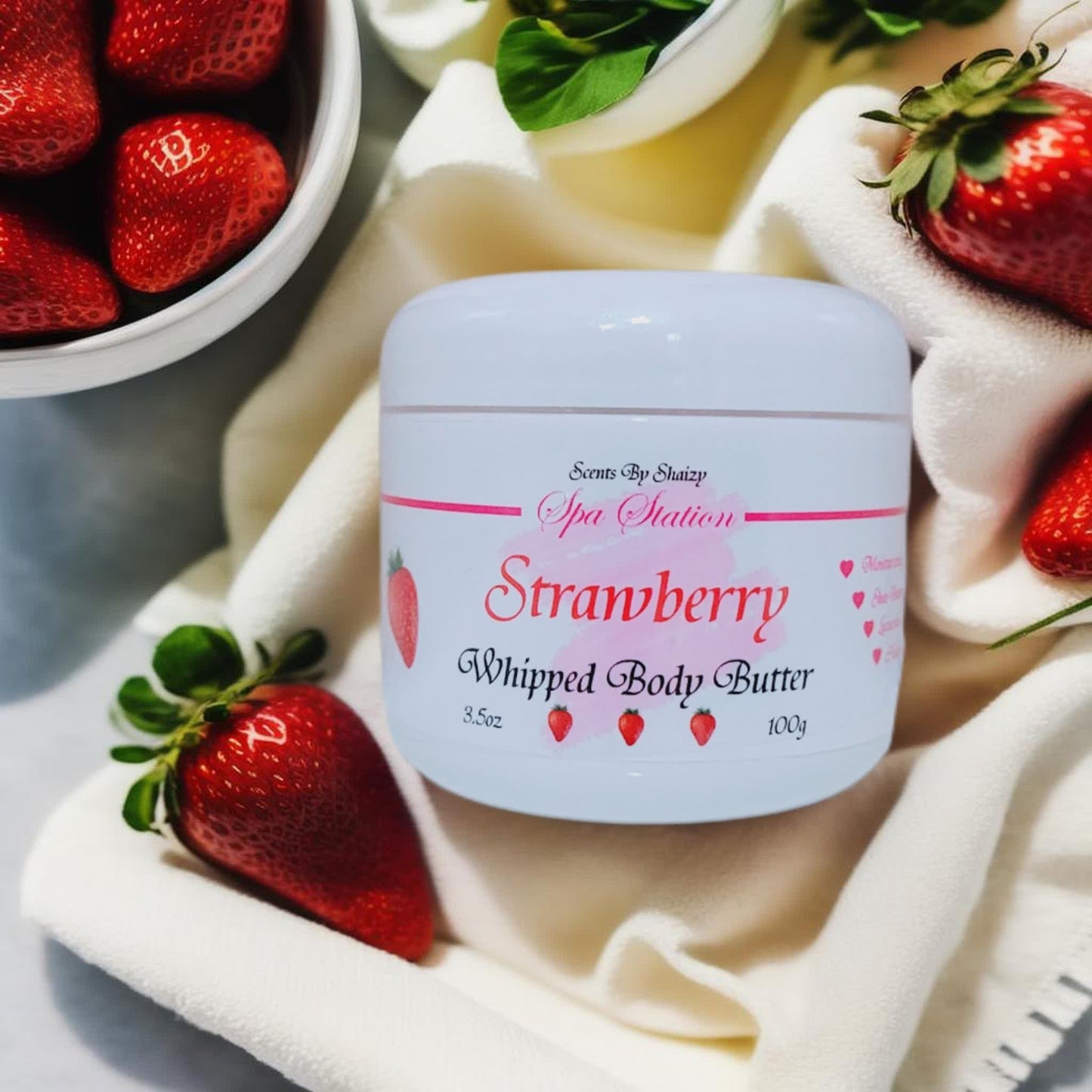 Body Butter | Strawberry 🍓 - Scents By Shaizy