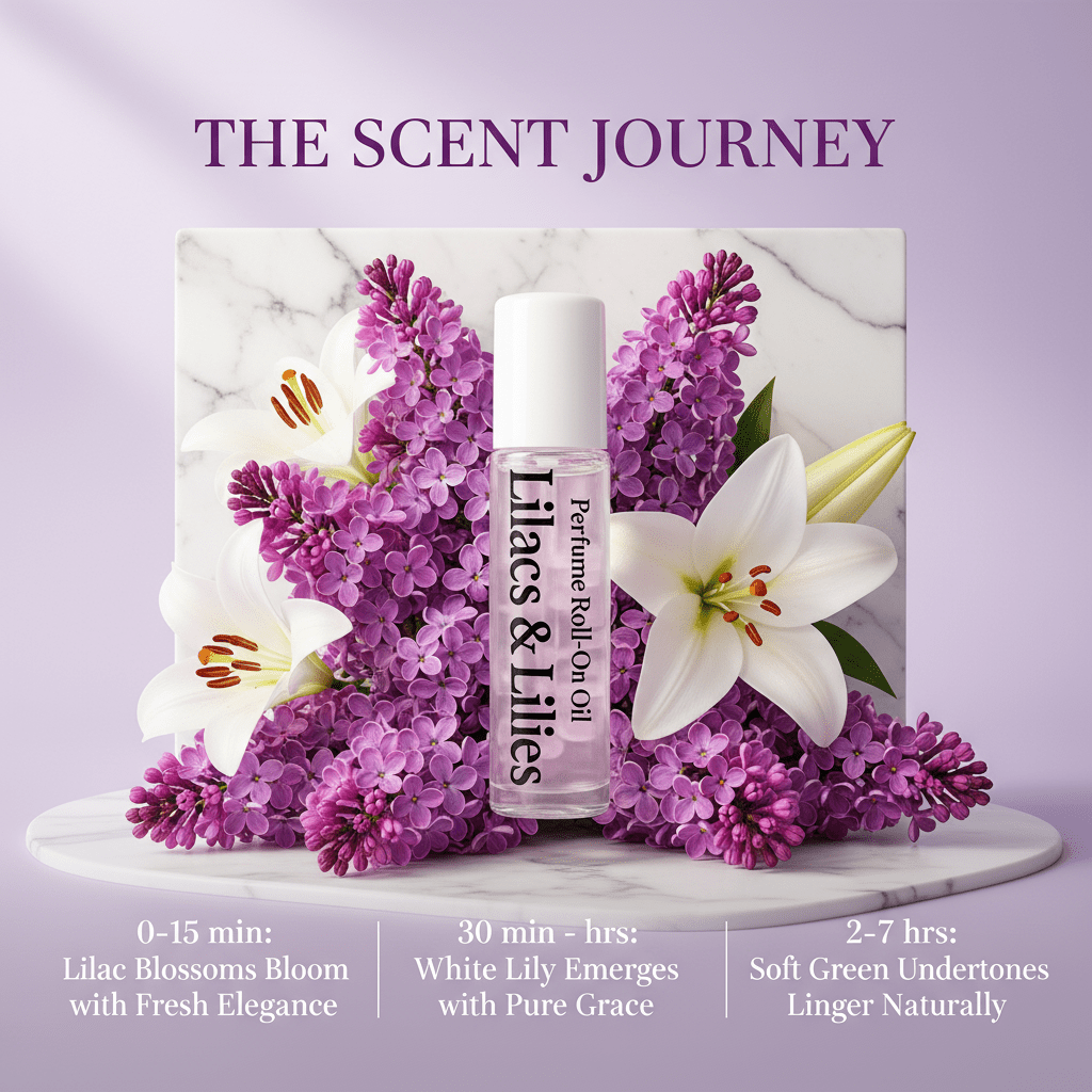 Lilacs & Lilies Roll - On Perfume - Scents By Shaizy