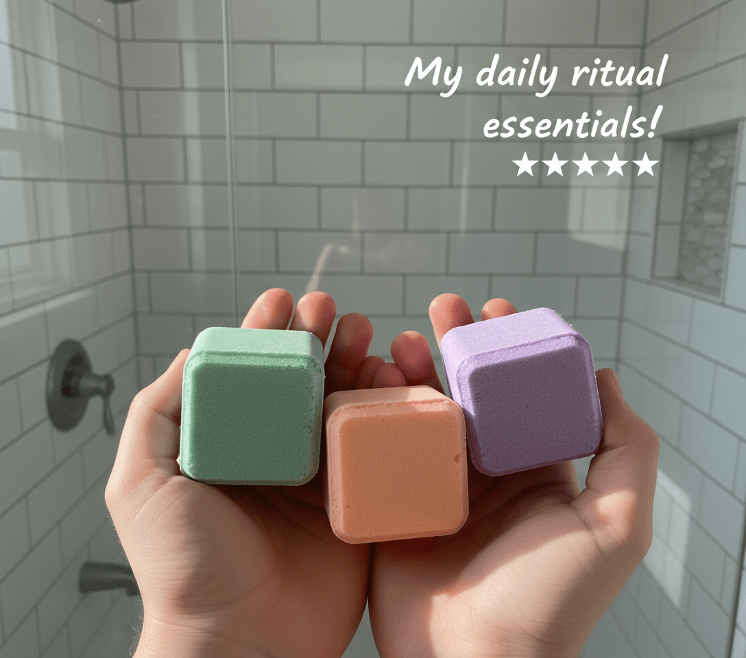 Shower Steamers - Complete Daily Ritual Set (All 3 Scents) - Scents By Shaizy
