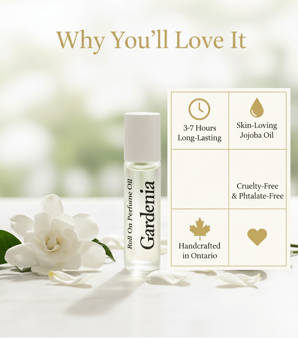 Gardenia Roll - On Perfume - Scents By Shaizy