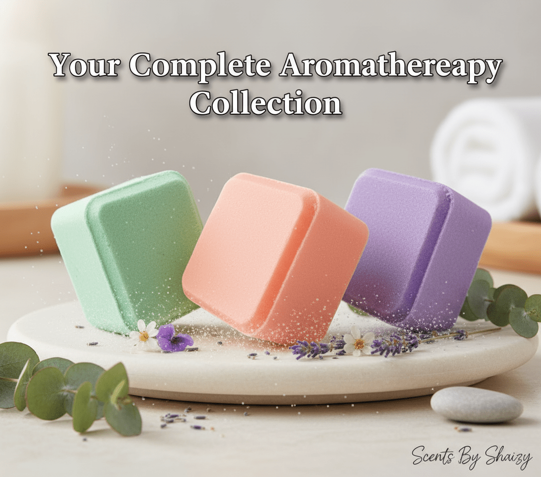 Shower Steamers - Complete Daily Ritual Set (All 3 Scents) - Scents By Shaizy