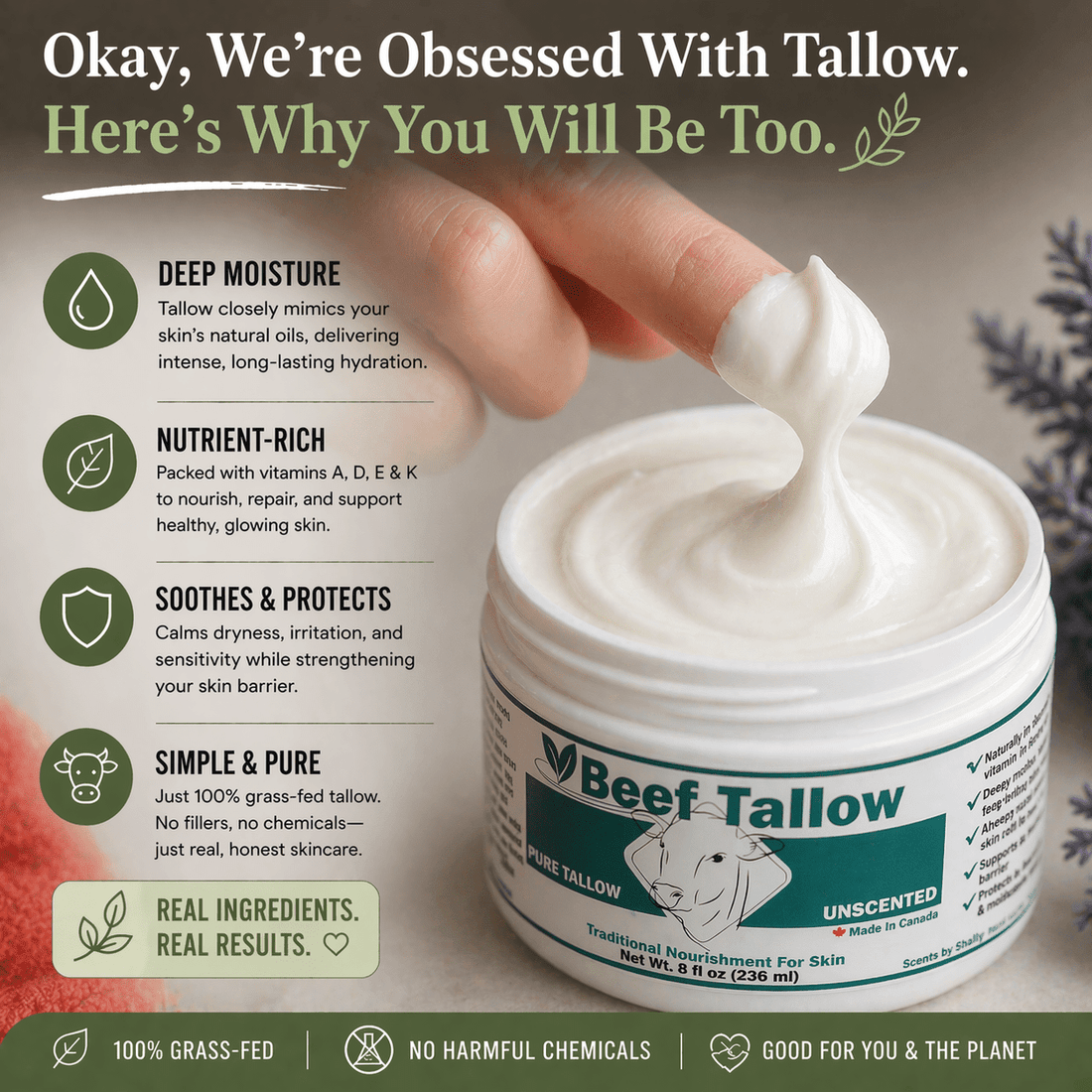 Okay, We're Obsessed With Tallow. Here's Why You Will Be Too. 🍃 - Scents By Shaizy