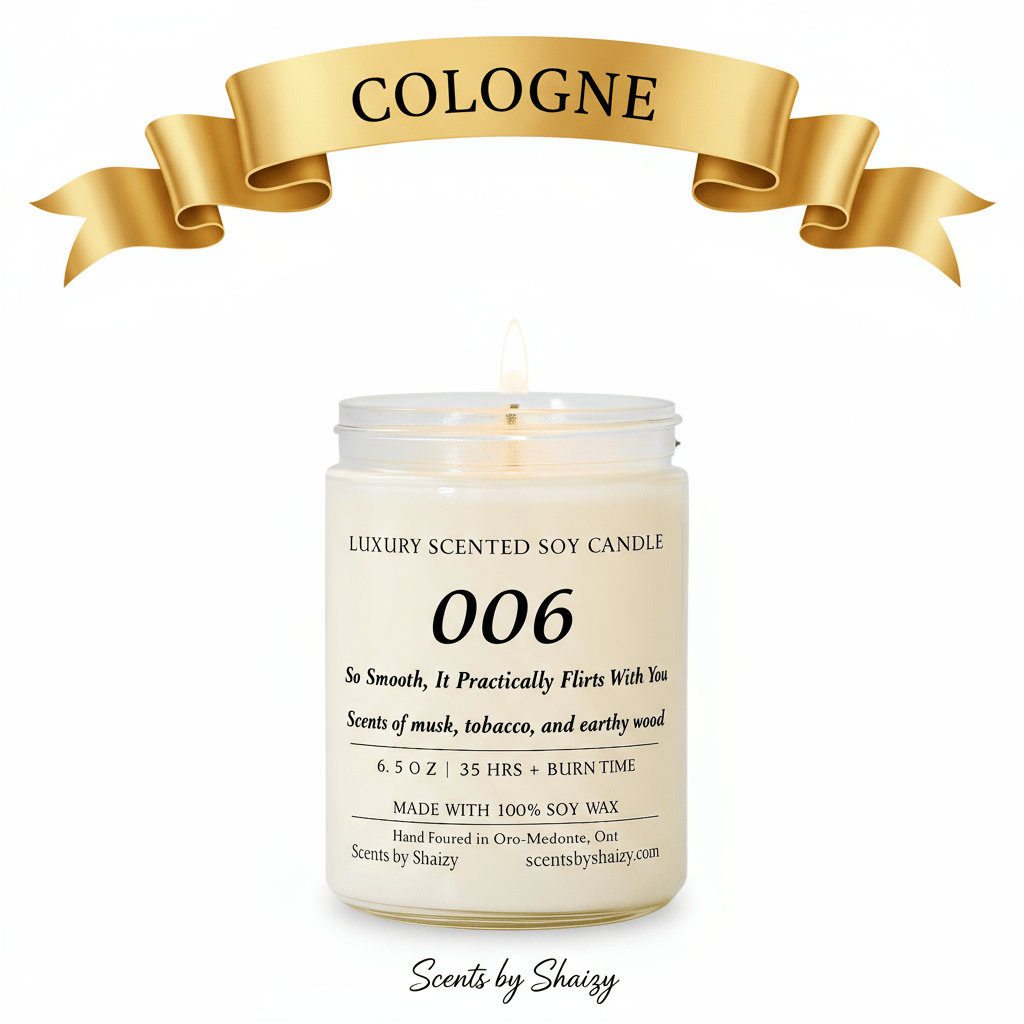 006 Soy Candle - Scents By Shaizy
