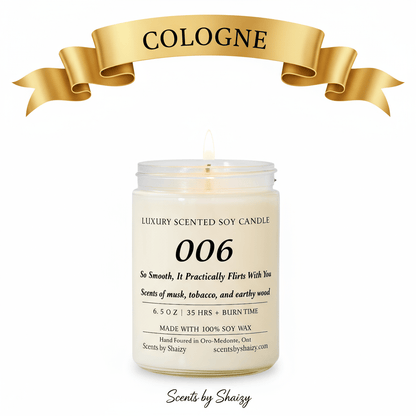 006 Soy Candle - Scents By Shaizy