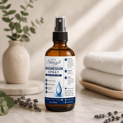 Magnesium Spray – Unscented Topical Magnesium Chloride | 120 mL - Scents By Shaizy