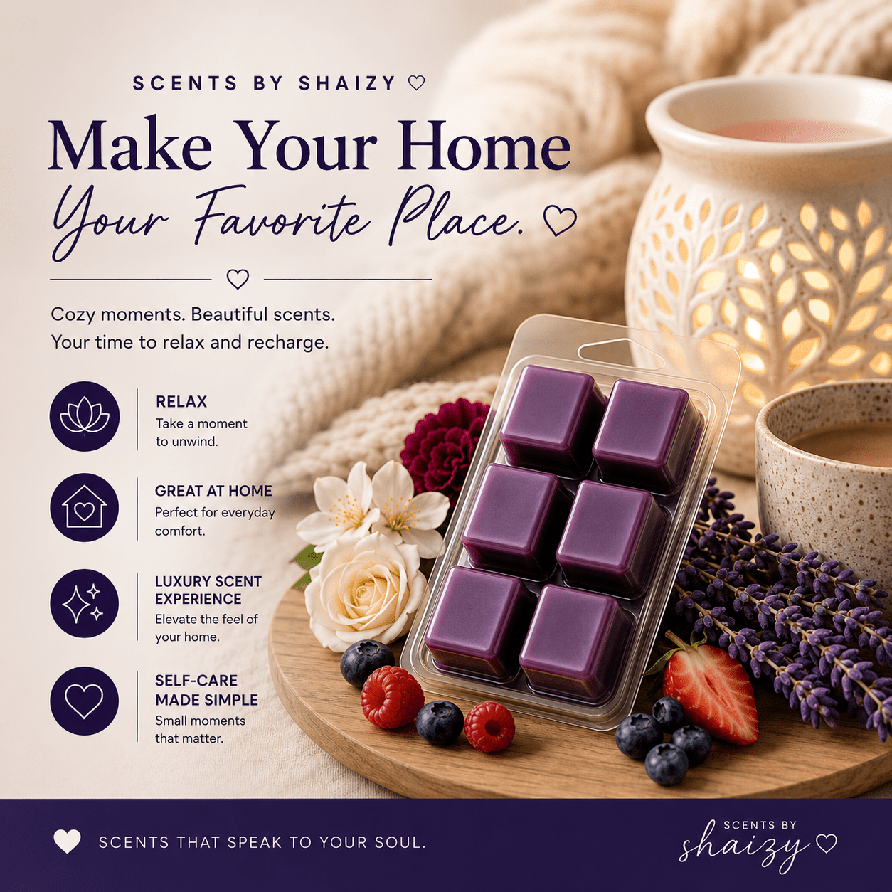 Wild Vine Wax Melt - Scents By Shaizy