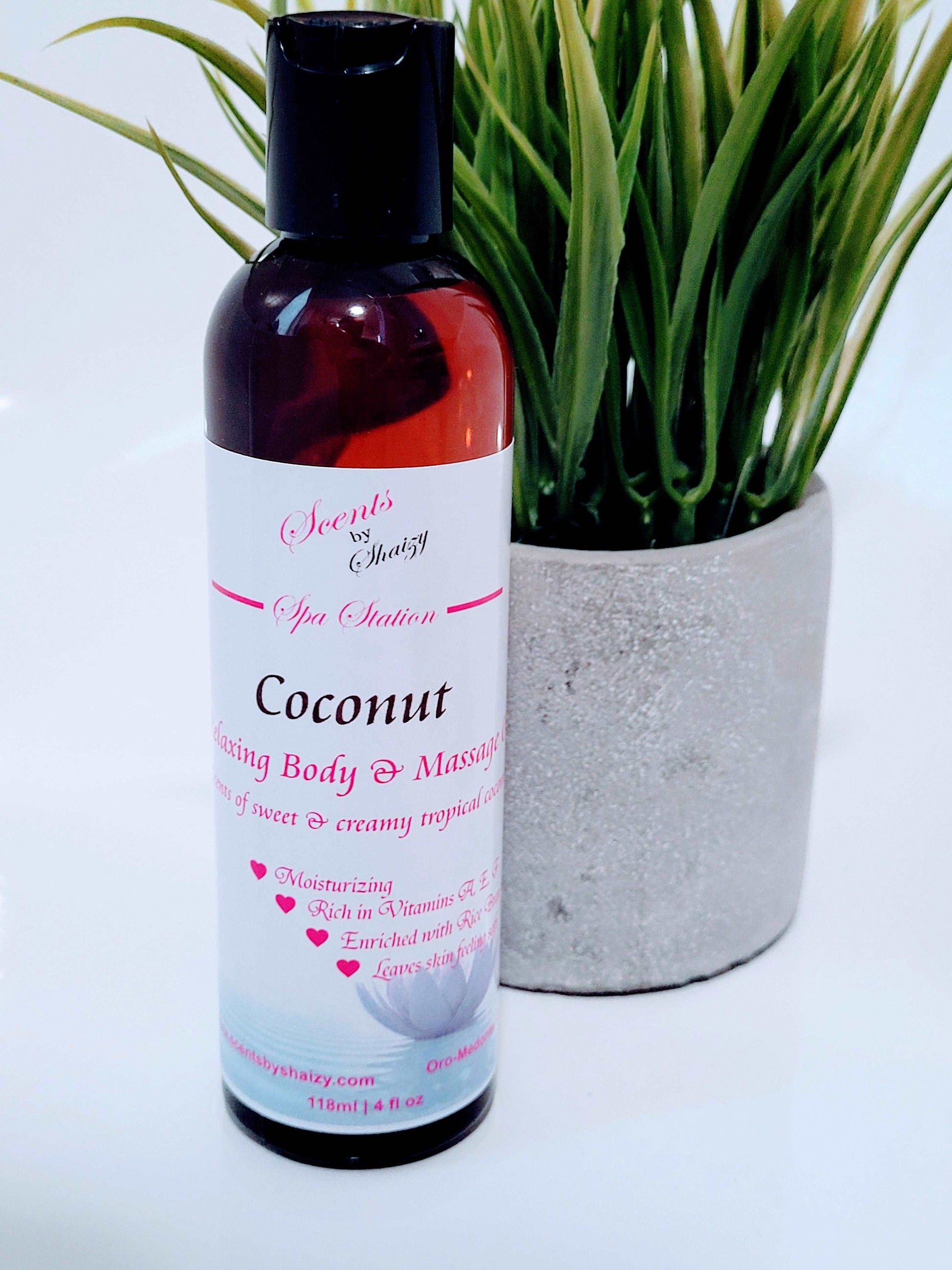 Coconut Body Oil | Scents by Shaizy