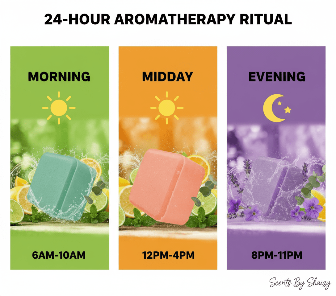 Shower Steamers - Complete Daily Ritual Set (All 3 Scents) - Scents By Shaizy