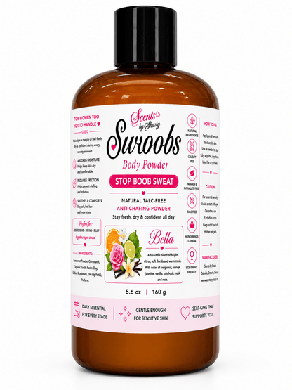 Swoobs Natural Talc-Free Body Dusting Powder - Scents By Shaizy