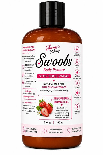Swoobs Natural Talc-Free Body Dusting Powder - Scents By Shaizy