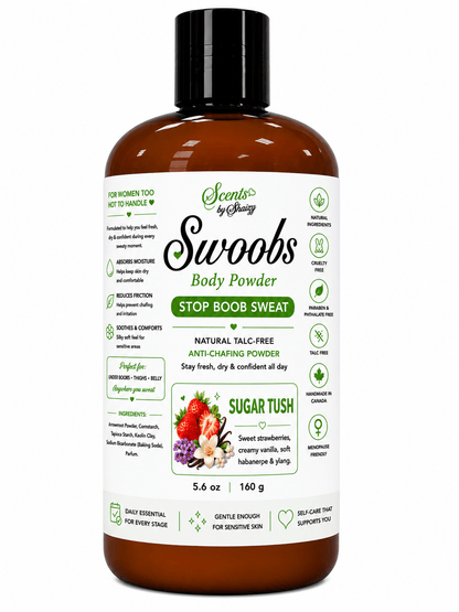 Swoobs Natural Talc-Free Body Dusting Powder - Scents By Shaizy