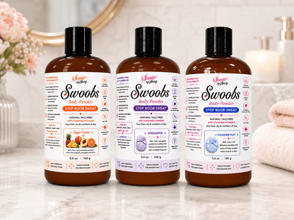Swoobs Natural Talc-Free Body Dusting Powder - Scents By Shaizy