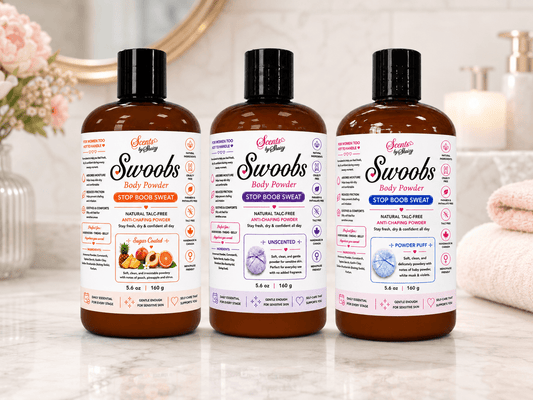Swoobs Natural Talc-Free Body Dusting Powder - Scents By Shaizy