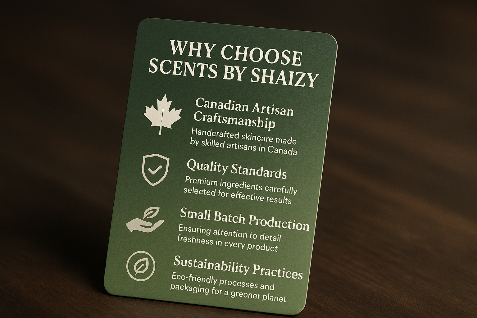 3D Why Choose Scents by Shaizy Card