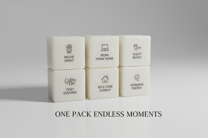 6 sensory experiences Chocolate Mint wax melt - multi-layered chocolate peppermint fragrance - premium Canadian artisan wax