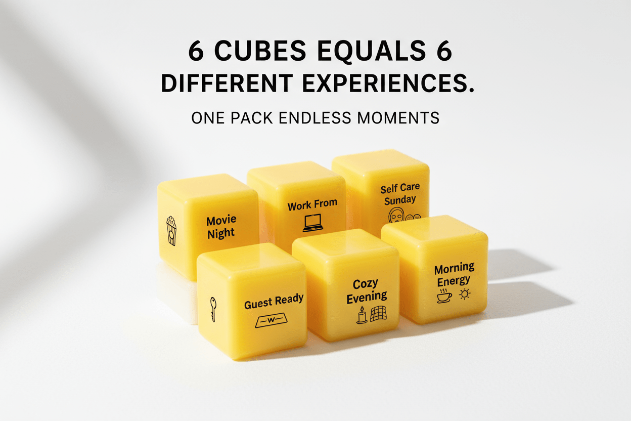 6 sensory experiences Citrus and Sage wax melt - multi-layered citrus herbal fragrance - premium Canadian artisan wax