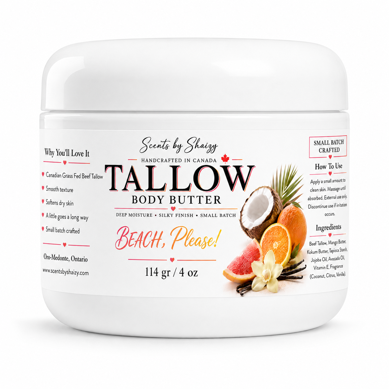 Tallow Body Butter