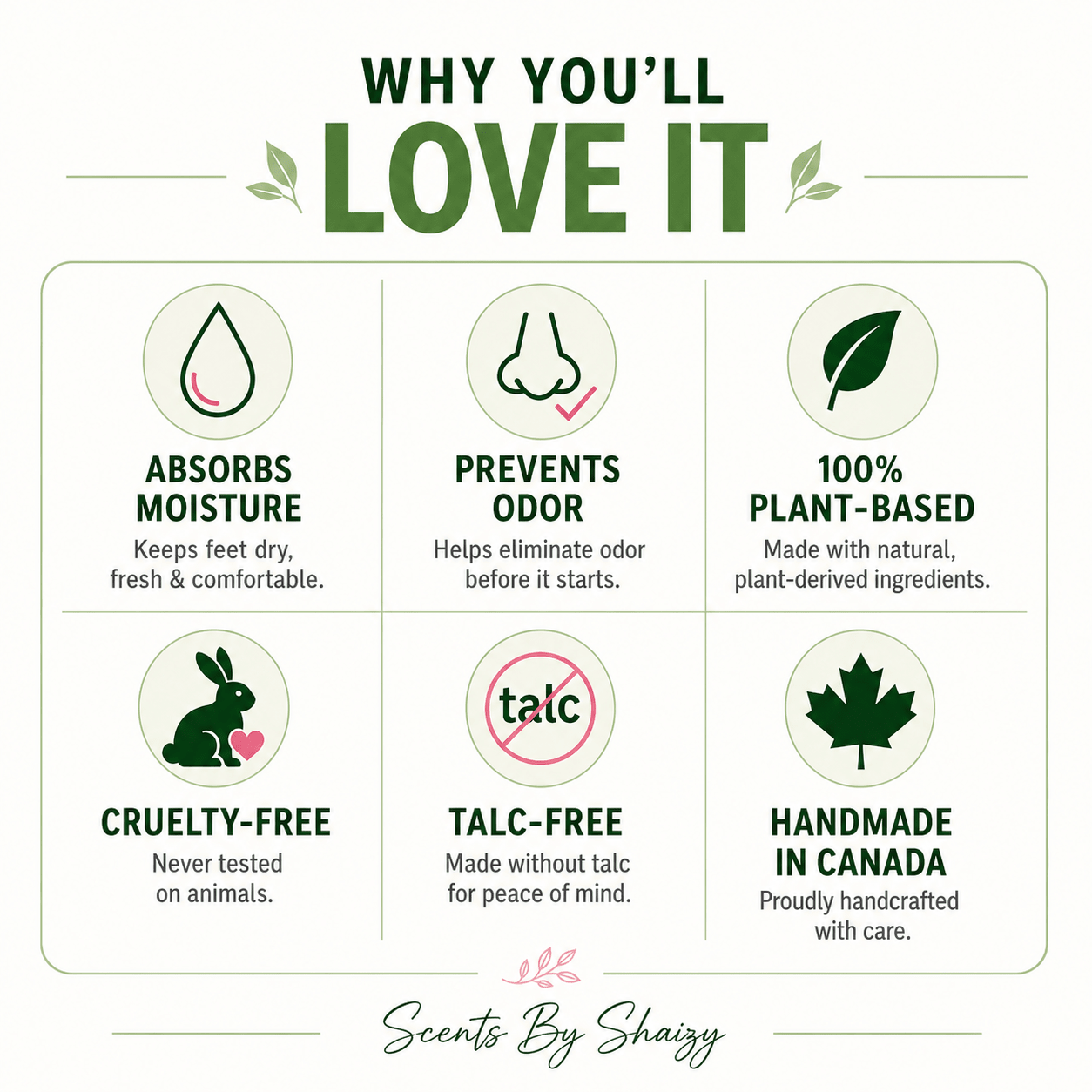 Foot Powder - Scents By Shaizy