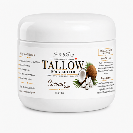 Tallow Body Butter - Scents By Shaizy