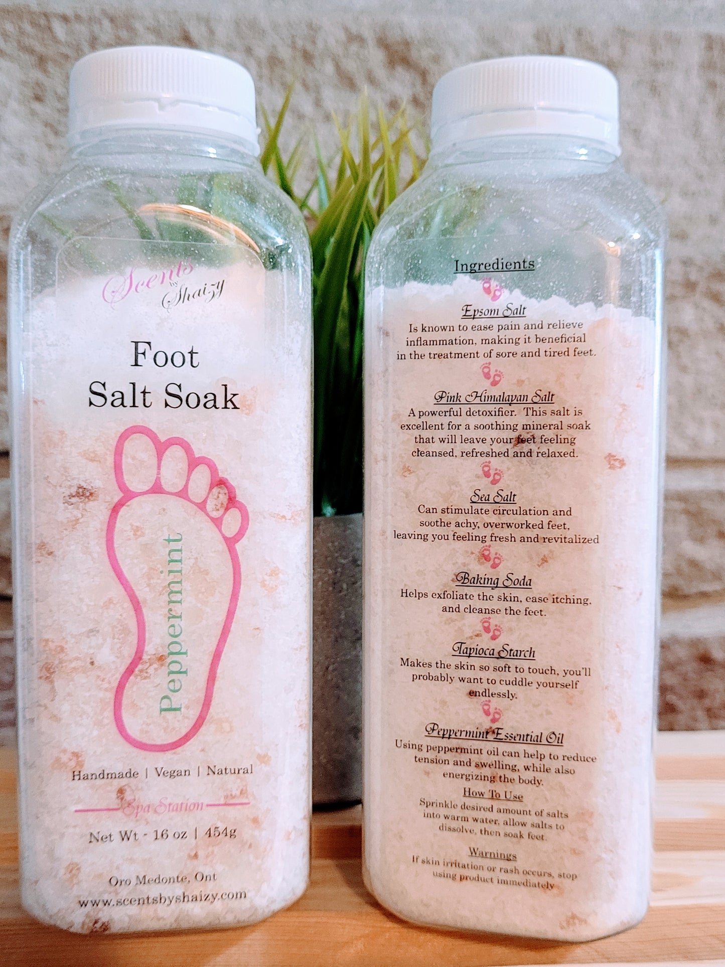 Foot Salt Soak