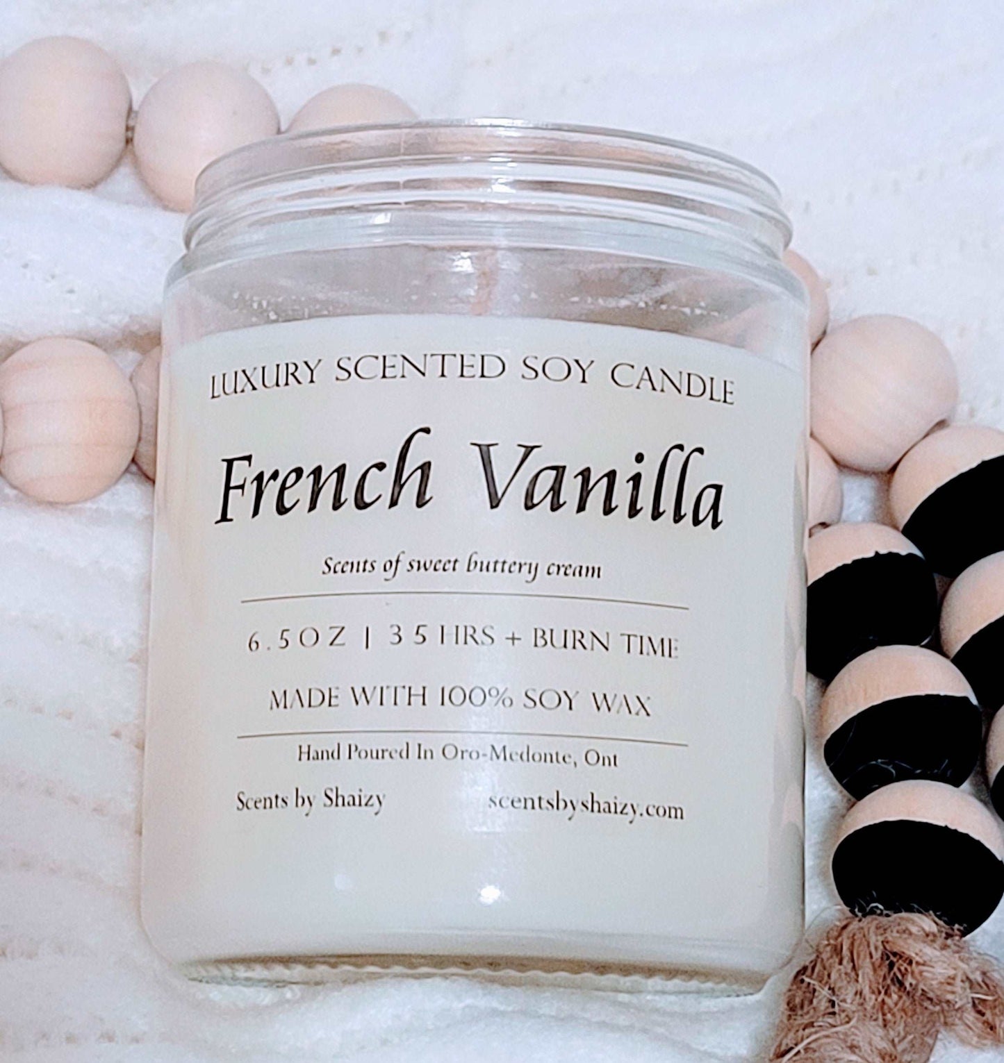 French Vanilla Soy Candle