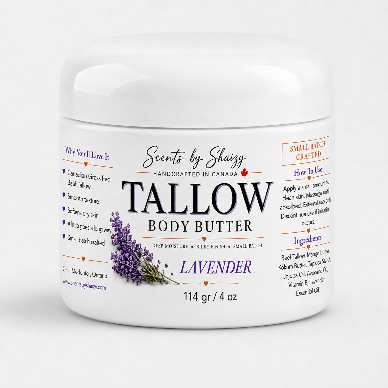 Tallow Body Butter