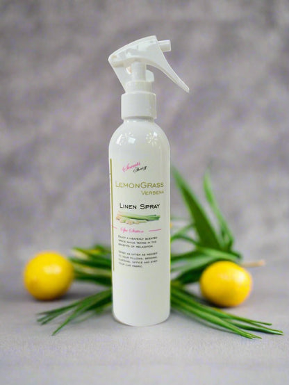 Lemongrass Verbena Linen Spray 🍋 - Scents By Shaizy