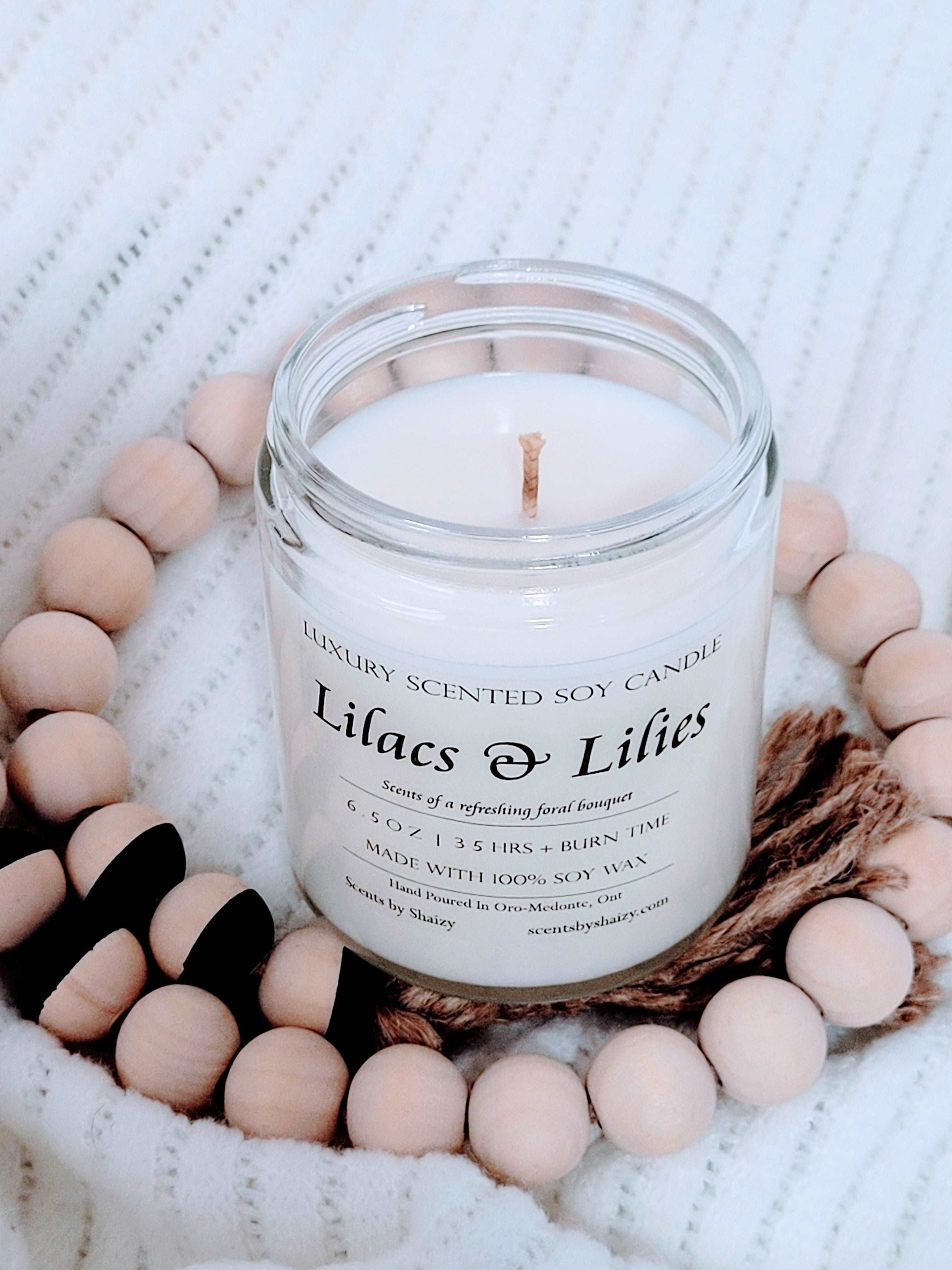 Lilacs & Lilies Soy Candle