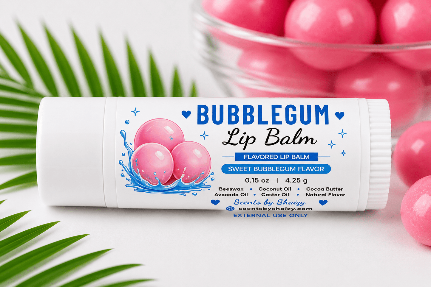Natural Lip Balm - Moisturizing Flavored Lip Care | 8 Delicious Flavors - Scents By Shaizy