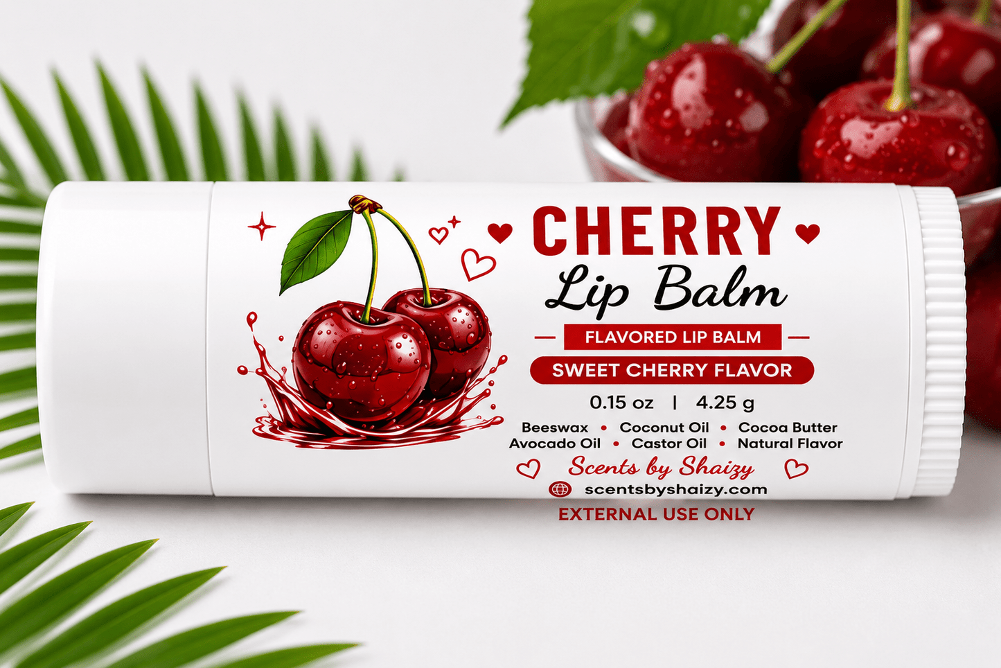 Natural Lip Balm - Moisturizing Flavored Lip Care | 8 Delicious Flavors - Scents By Shaizy