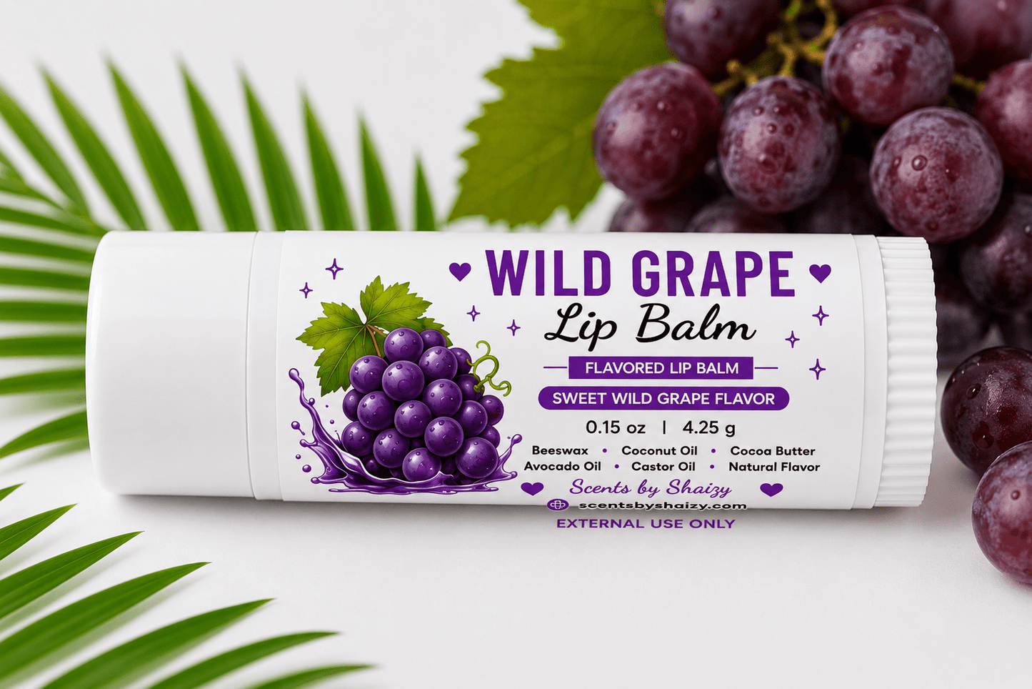 Natural Lip Balm - Moisturizing Flavored Lip Care | 8 Delicious Flavors - Scents By Shaizy