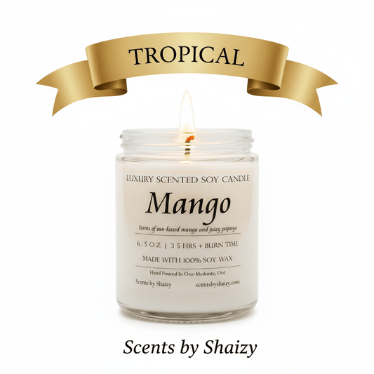 Mango Soy Candle - Scents By Shaizy